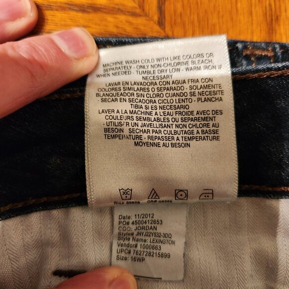 Jones New York Lexington Straight Jeans - Picture 8 of 15